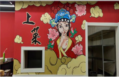 沁阳墙体彩绘的发展和应用