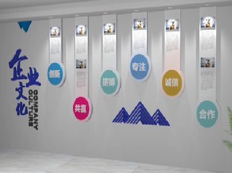 沁阳企业文化墙需要传递什么办公文化？